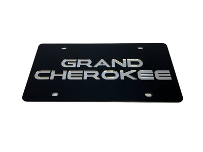 Jeep Grand Cherokee Acrylic License Plate