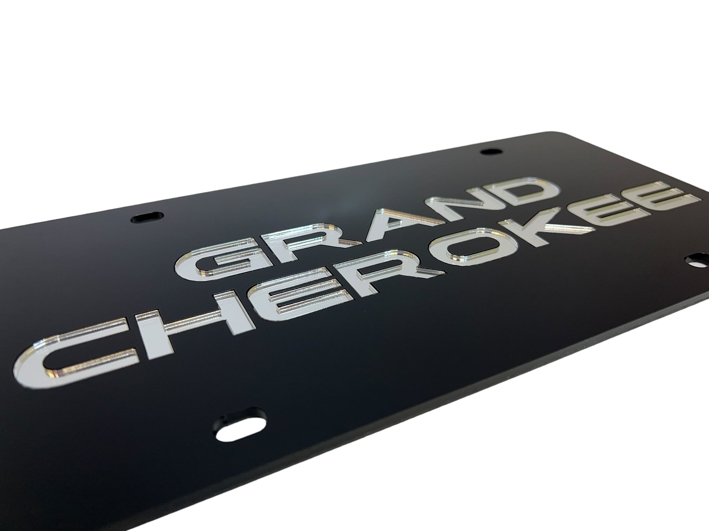 Jeep Grand Cherokee Acrylic License Plate