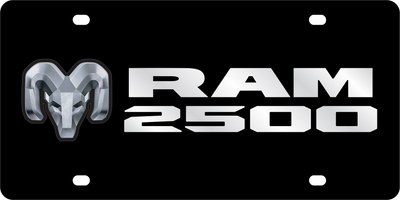 Ram 2500 Acrylic License Plate