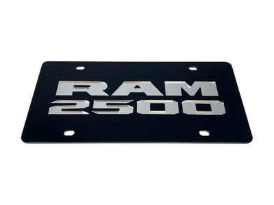 Ram 2500 Acrylic License Plate
