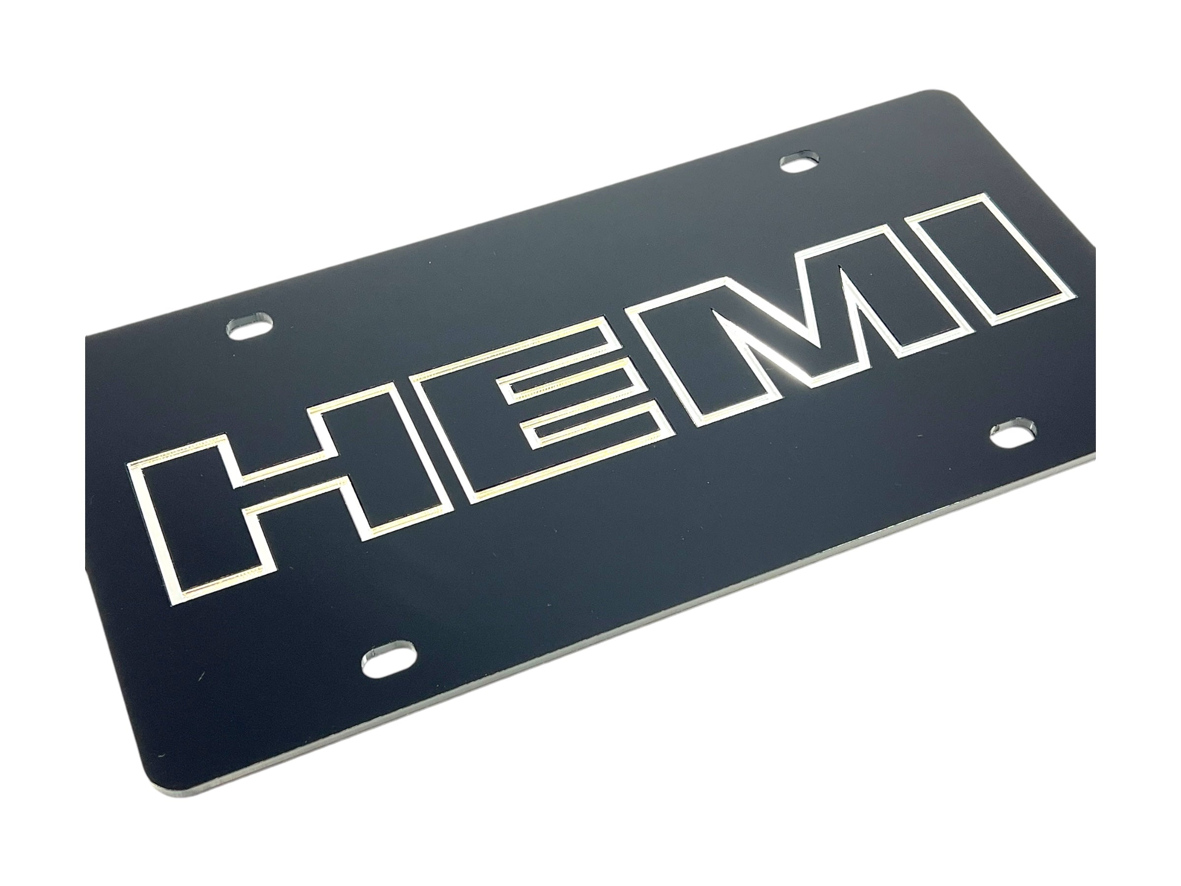 HEMI Acrylic License Plate