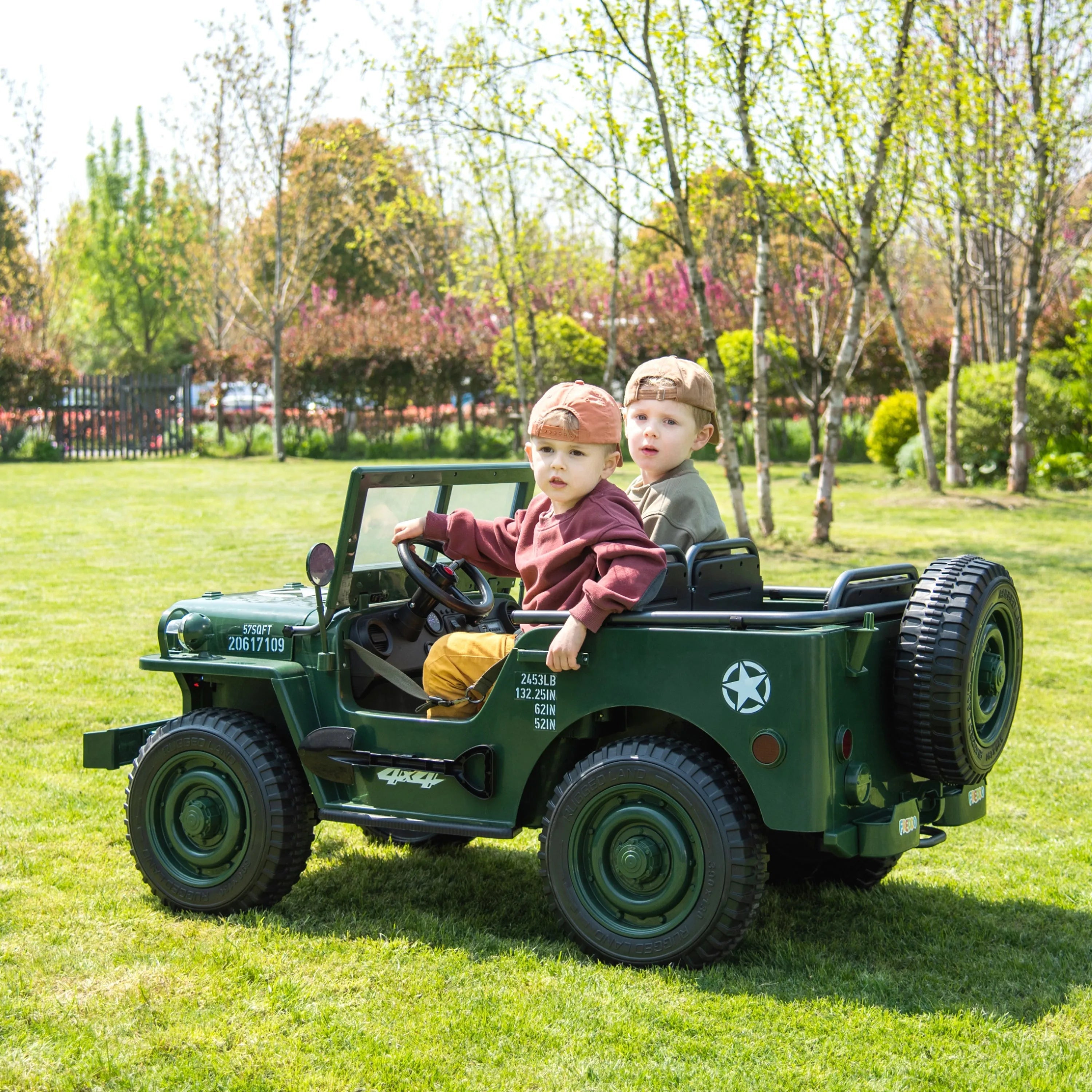 24v-freddo-military-willy-jeep-3-seater-electric-ride-on