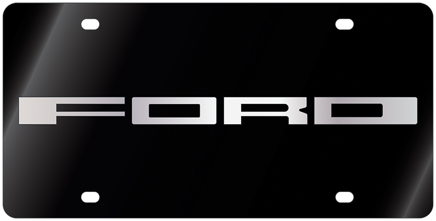Ford Acrylic License Plate