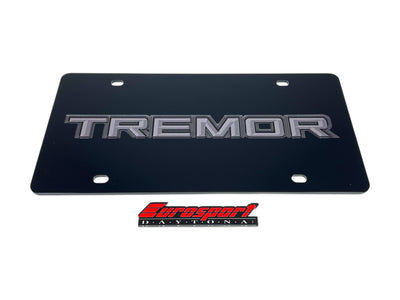 Ford Tremor Blacked Out Acrylic License Plate