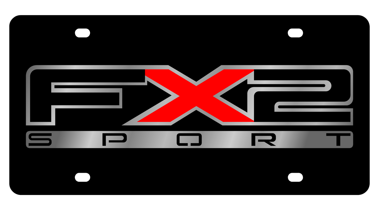 2010 Ford FX2 Sport Acrylic License Plate