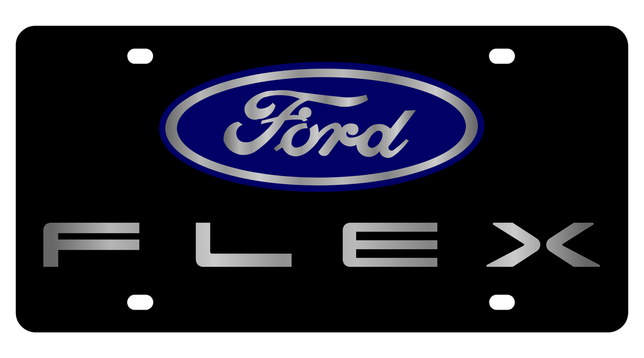 2013 Ford Flex Acrylic License Plate