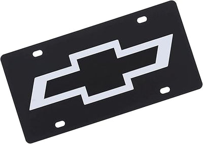 2007 Chevrolet Bowtie Carbon Steel License Plate