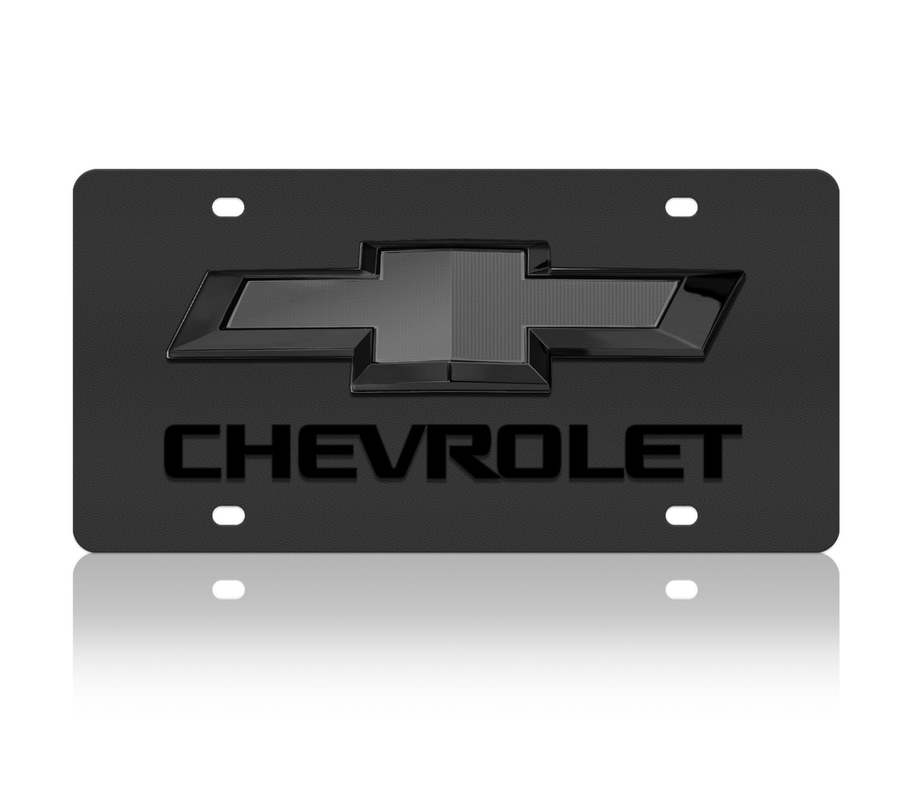 2019 Chevrolet Bowtie Carbon Steel License Plate