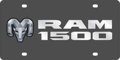 Dodge Ram 1500 Carbon Steel License Plate