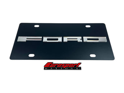 Ford Carbon Steel License Plate