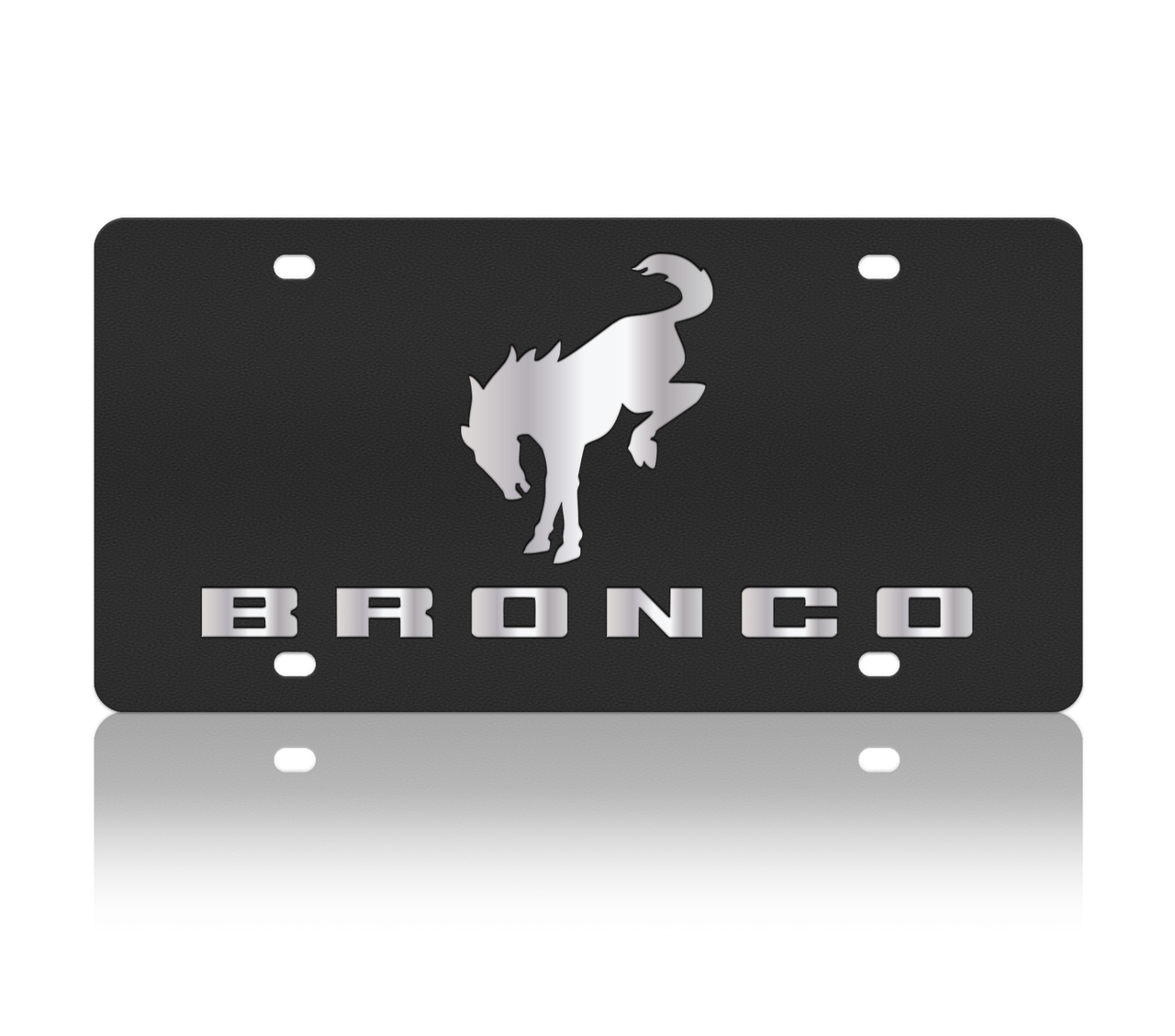 Ford Bronco Carbon Steel license Plate