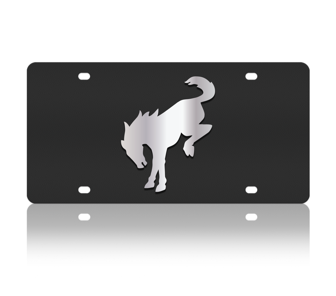Ford Bronco Carbon Steel License Plate Frame