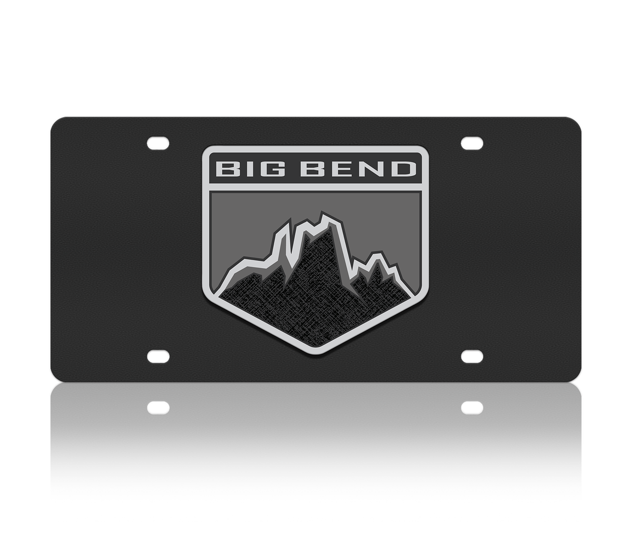 Ford Bronco Big Bend Carbon Steel License Plate