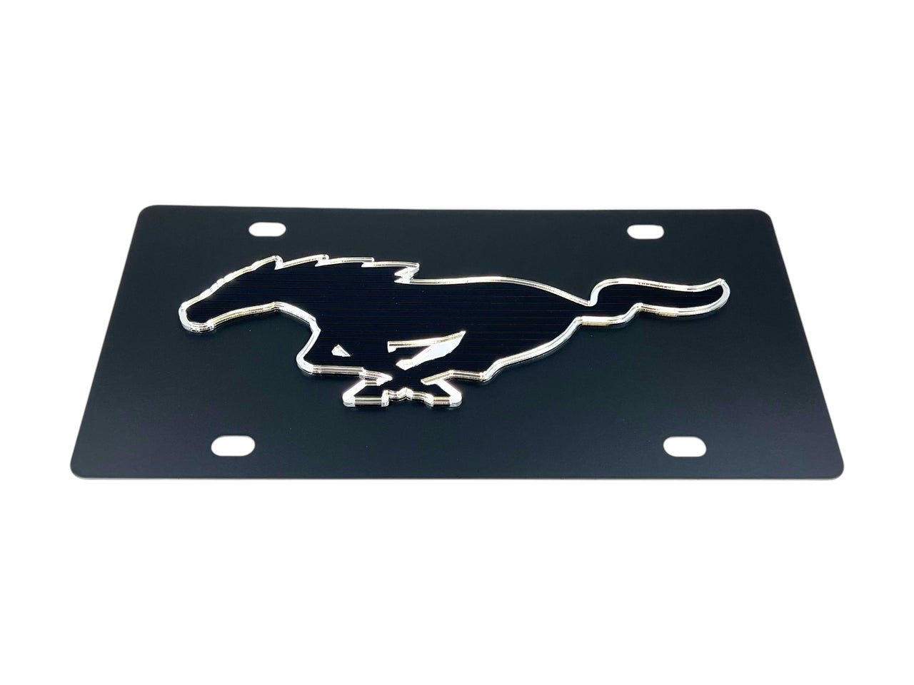 Ford Mustang Mach-E Carbon Steel License Plate
