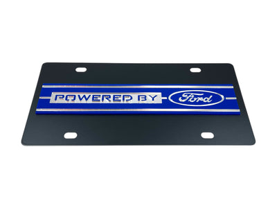 Powered By Ford Carbon Steel License Plate