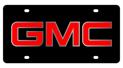 GMC  Carbon Steel License Plate