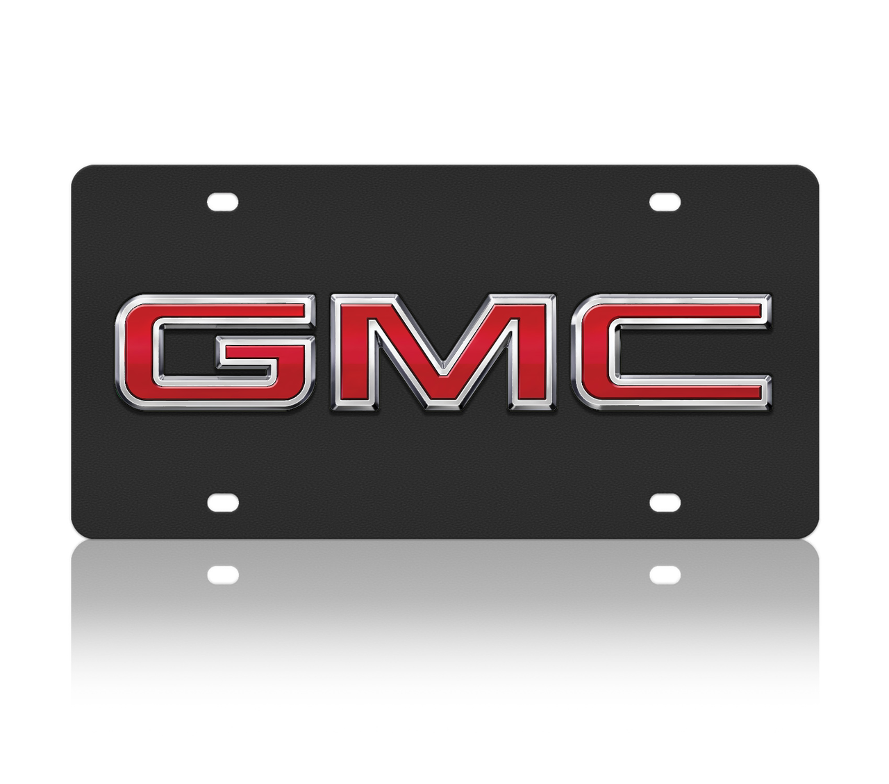 2019 GMC Carbon Steel License Plate