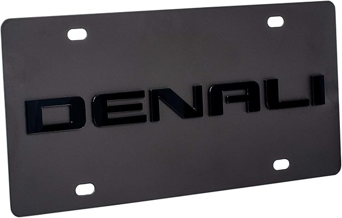 2019 Denali Carbon Steel License Plate