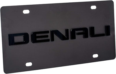 2019 Denali Carbon Steel License Plate