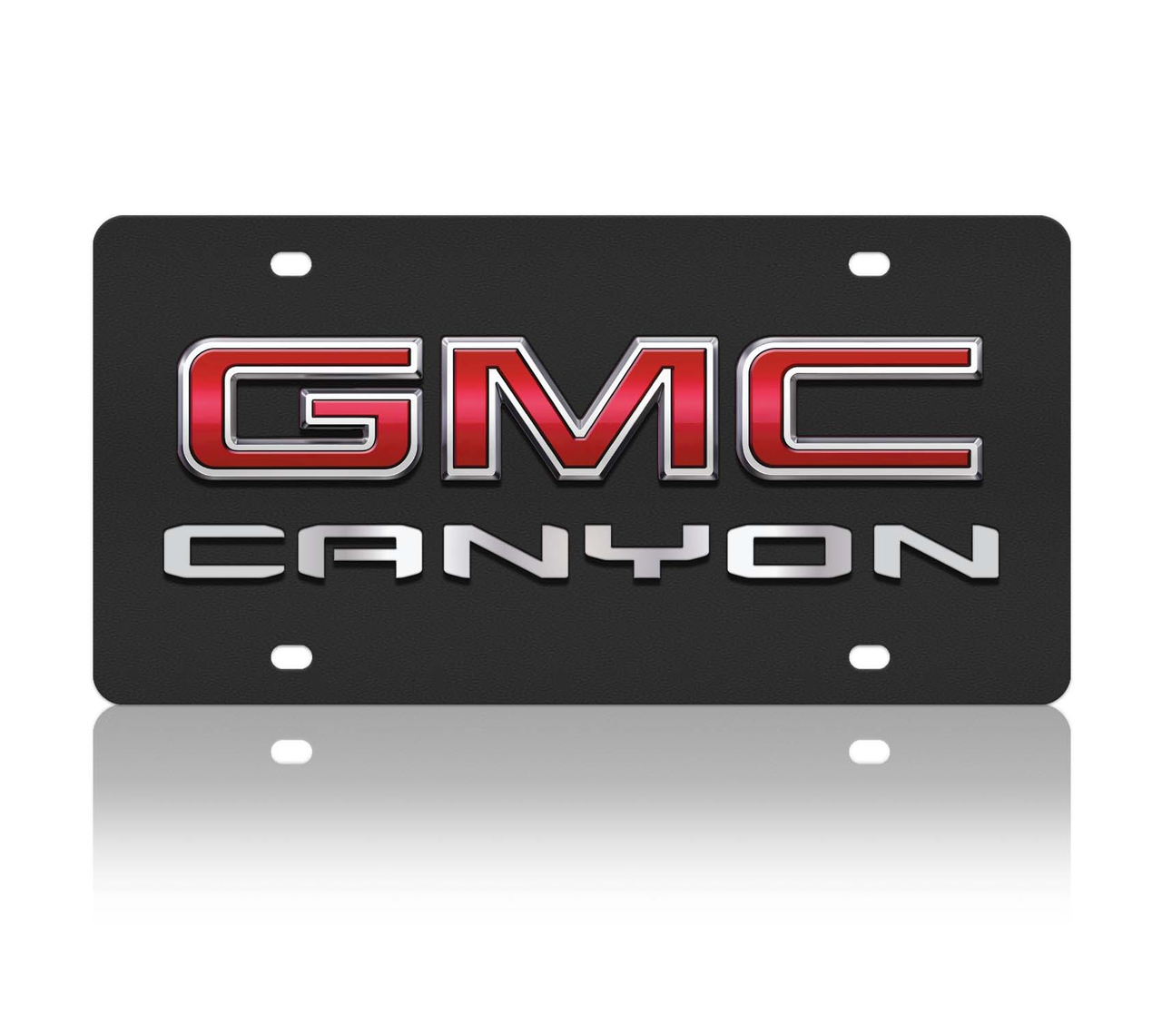 2019 GMC Canyon Carbon Steel License Plate