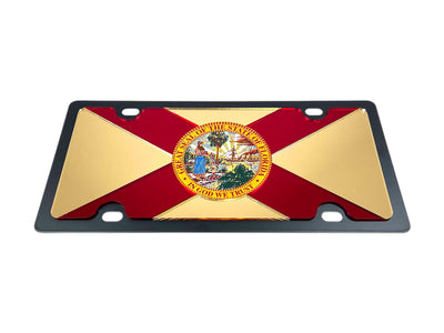 University Themed Florida State Flag License Plates