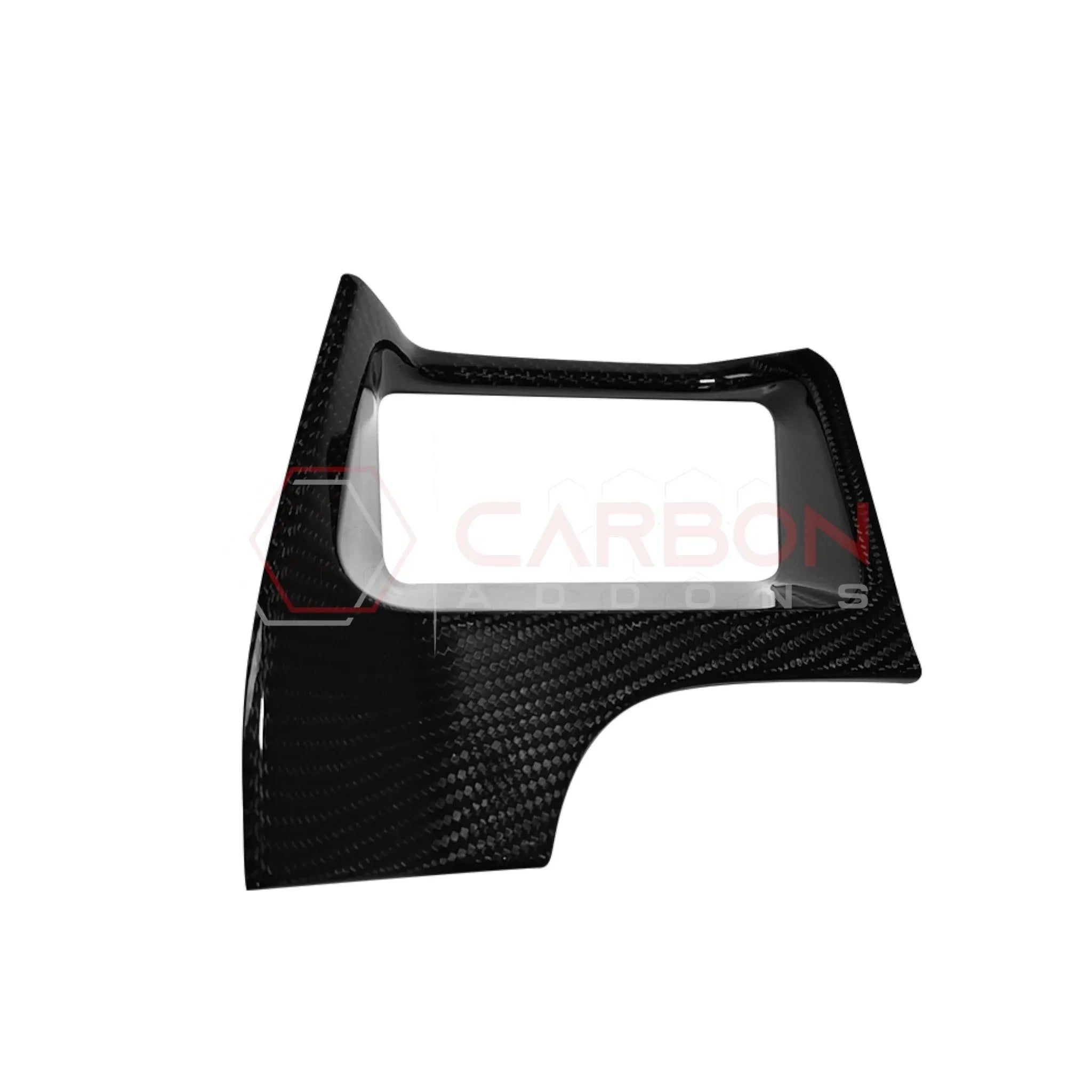 Real Carbon Fiber Left Driver Side Dash AC Vent Trim Cover For 2021+ Ford Bronco
