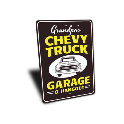 grandpas-chevy-garage-hangout-hangout-aluminum-sign