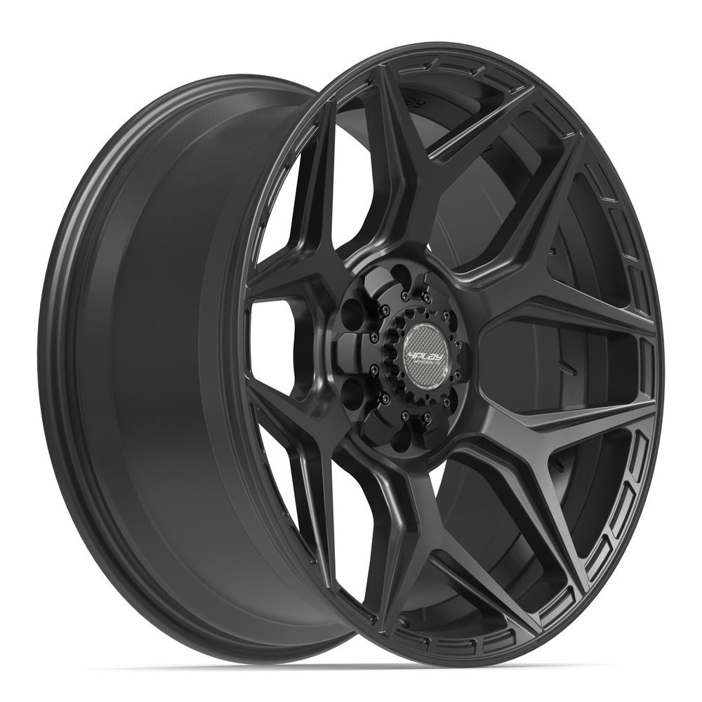 Set of 4 4Play 4P06 20x9 Satin Black wheel, 6x135/6x139.7, 0mm offset