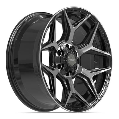 4Play 4P06 20x9 Gloss Black Brushed with Tinted Clear wheel, 6x135/6x139.7, 0mm offset