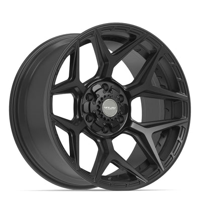 Set of 4 4Play 4P06 20x10 Satin Black wheel, 6x135/6x139.7, -18mm offset
