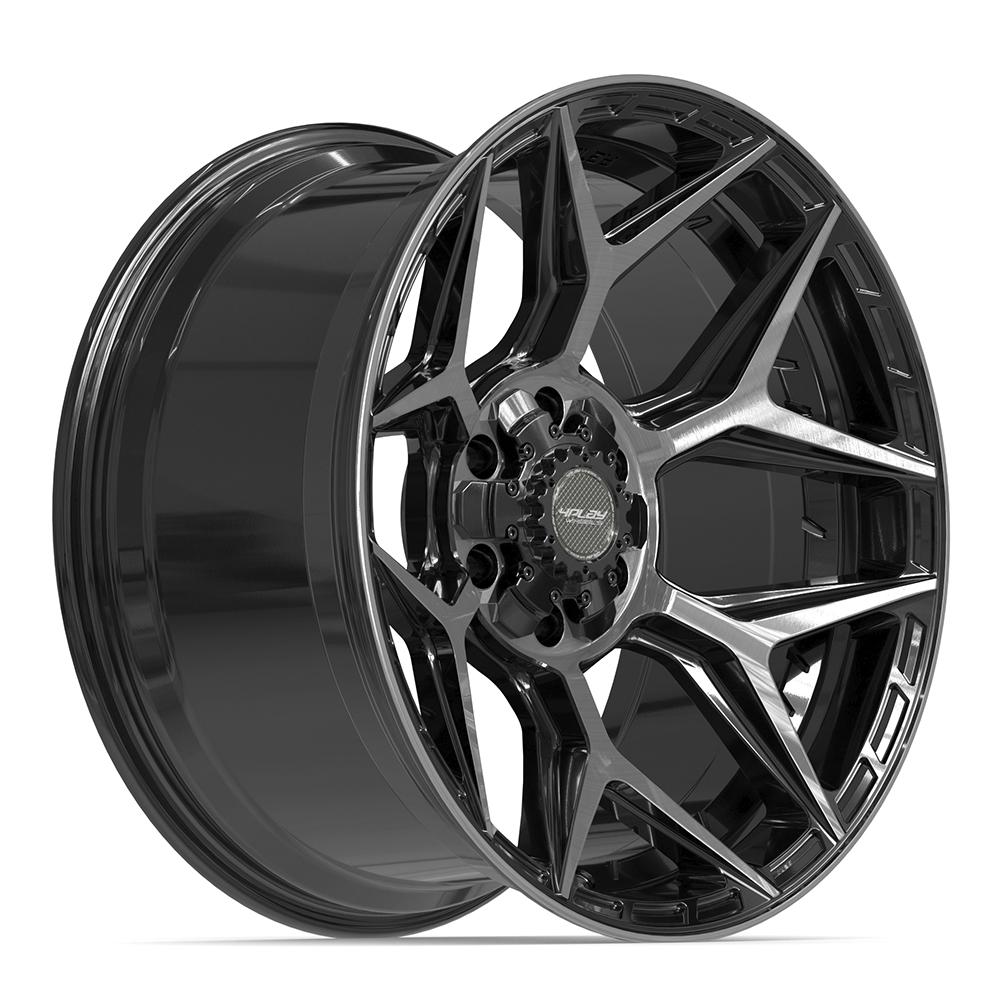 4Play 4P06 20x10 Gloss Black Brushed with Tinted Clear wheel, 6x135/6x139.7, -18mm offset