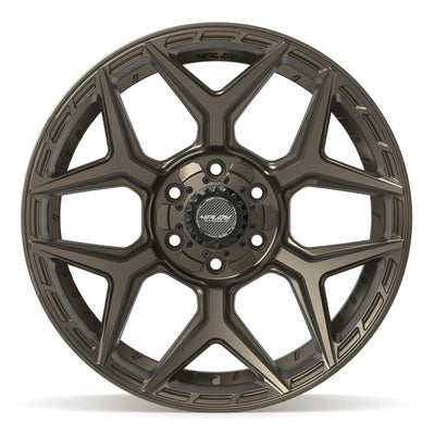 Set of 4 4Play 4P06 20x10 Satin Bronze wheel, 6x135/6x139.7, -18mm offset