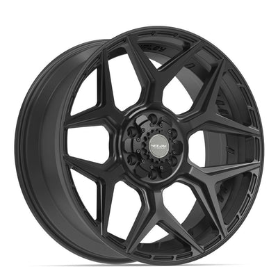 Set of 4 4Play 4P06 22x9 Satin Black wheel, 6x135/6x139.7, +12mm offset