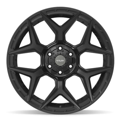 4Play 4P06 22x10 Satin Black wheel, 6x135/6x139.7, -18mm offset