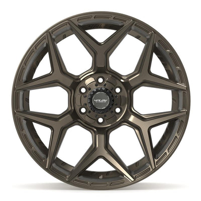 4Play 4P06 22x10 Satin Bronze wheel, 6x135/6x139.7, -18mm offset