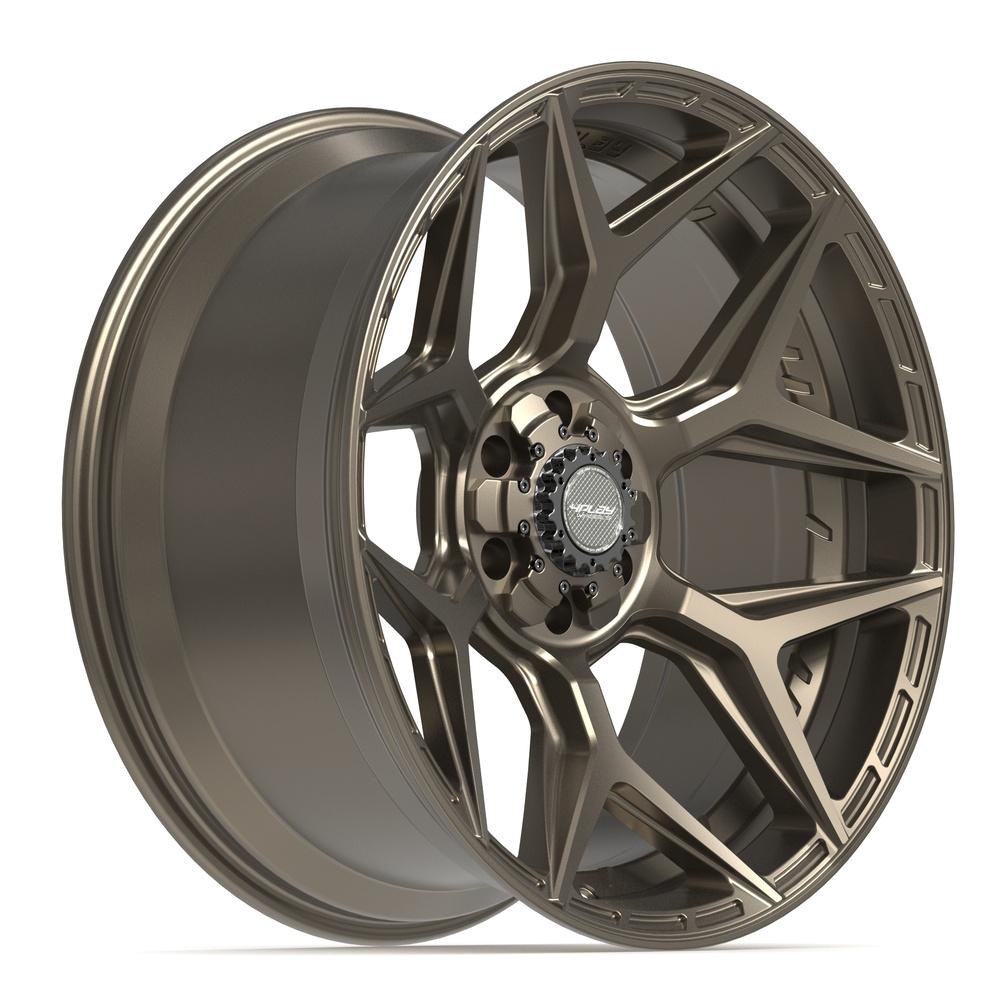 Set of 4 4Play 4P06 22x10 Satin Bronze wheel, 6x135/6x139.7, -18mm offset