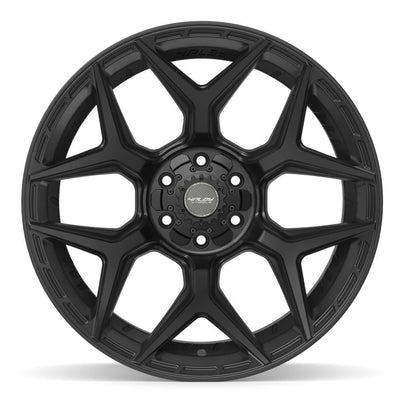 Set of 4 4Play 4P06 22x12 Satin Black wheel, 6x135/6x139.7, -44mm offset