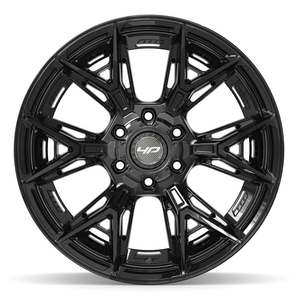 Set of 4 4Play 4P40 20x10 Gloss Black wheel, 6x135/6x139.7, -18mm offset