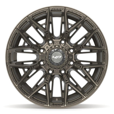 Set of 4 4Play 4P40 20x10 Satin Bronze wheel, 8x170, -18mm offset