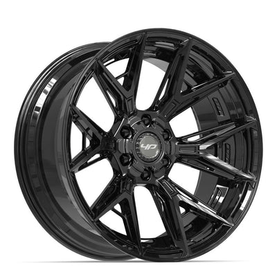 Set of 4 4Play 4P40 22x10 Gloss Black wheel, 6x135/6x139.7, -18mm offset
