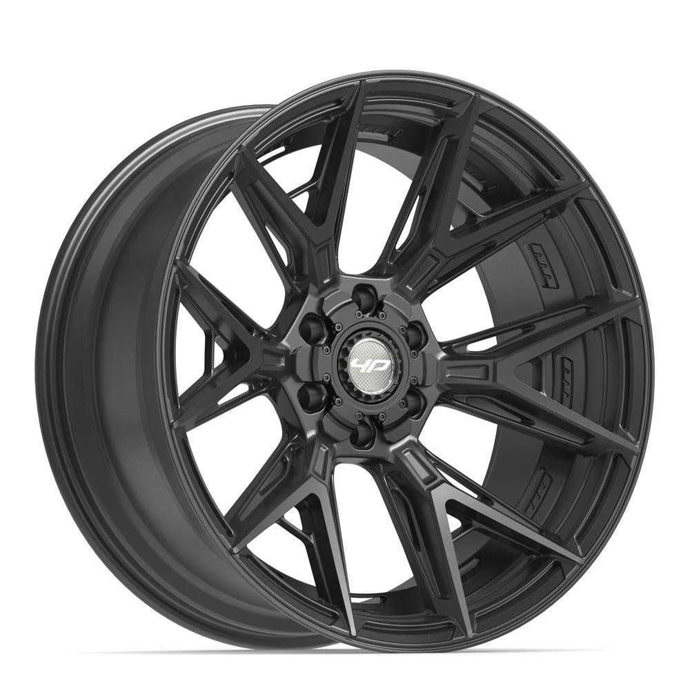 Set of 4 4Play 4P40 22x10 Satin Black wheel, 6x135/6x139.7, -18mm offset