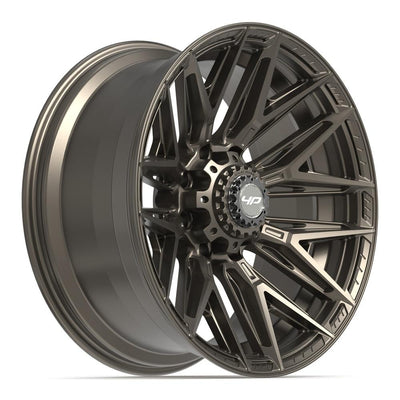 Set of 4 4Play 4P40 22x10 Satin Bronze wheel, 8x170, -18mm offset