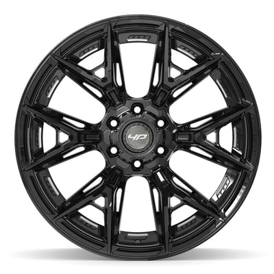 4Play 4P40 22x12 Gloss Black wheel, 6x135/6x139.7, -44mm offset