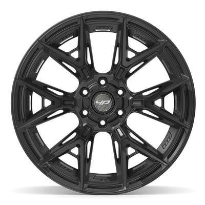 Set of 4 4Play 4P40 22x12 Satin Black wheel, 6x135/6x139.7, -44mm offset