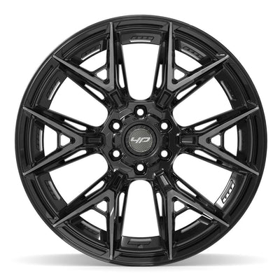 4Play 4P40 22x12 Gloss Black Brushed with Tinted Clear wheel, 6x135/6x139.7, -44mm offset