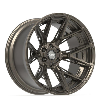 Set of 4 4Play 4P40 22x12 Satin Bronze wheel, 6x135/6x139.7, -44mm offset