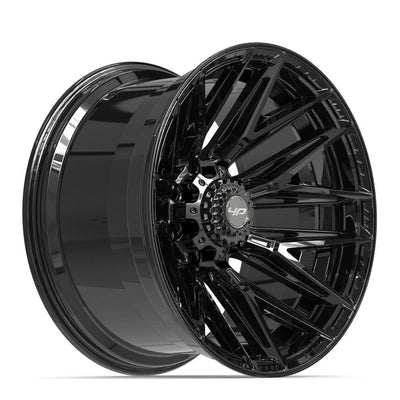 4Play 4P40 22x12 Gloss Black wheel, 8x180, -44mm offset