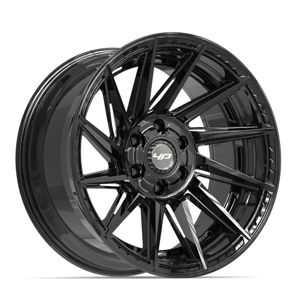 Set of 4 4Play 4P42 20x10 Gloss Black wheel, 6x135/6x139.7, -18mm offset