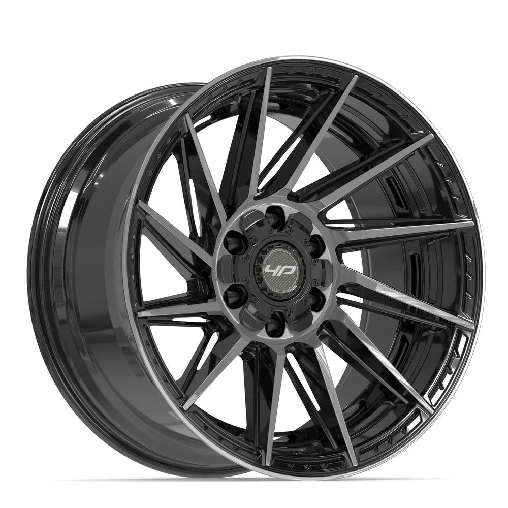 4Play 4P42 20x10 Gloss Black Brushed with Tinted Clear wheel, 6x135/6x139.7, -18mm offset