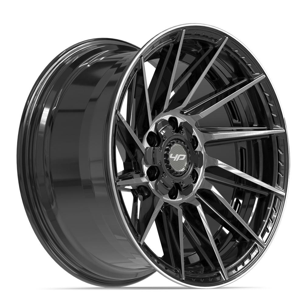 4Play 4P42 20x10 Gloss Black Brushed with Tinted Clear wheel, 6x135/6x139.7, -18mm offset